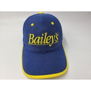 Baileys Cigarettes Strapback Adjustable Hat Cap Cotton Dad Men Women Blue Yellow